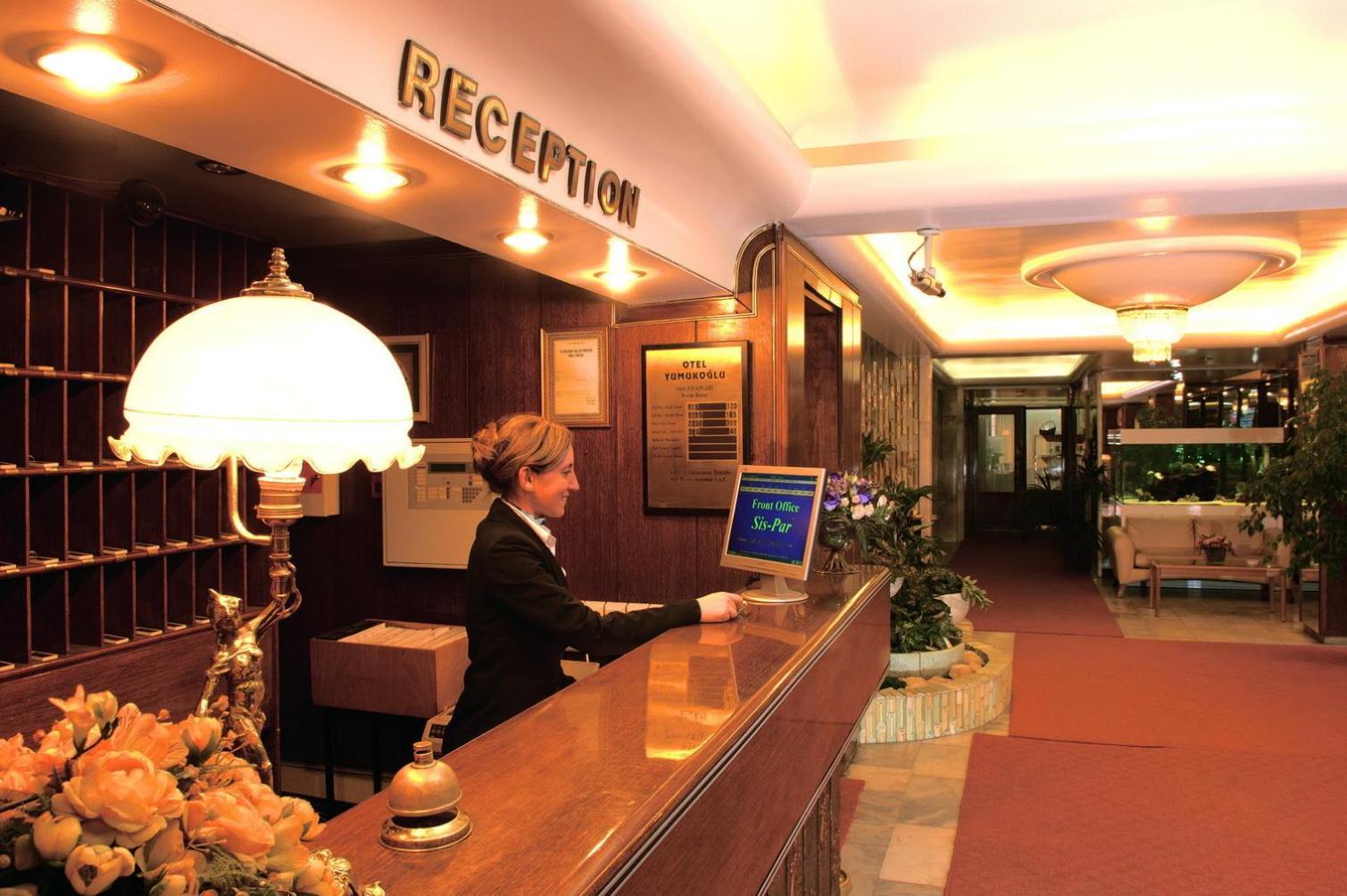 Yumukoglu Hotel Измир Интерьер фото